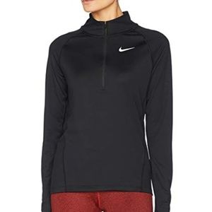 Nike Running 3/4 Zip Long Sleeve Jacket